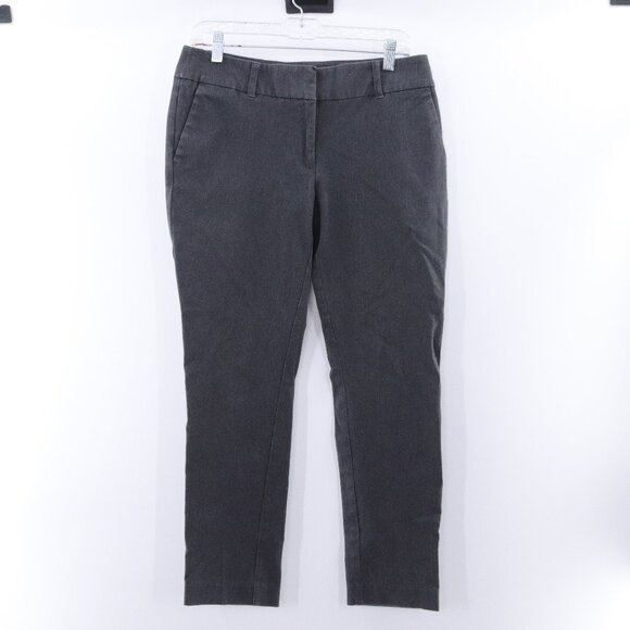 Loft | Gray Curvy Ankle Pants 6 - Picture 1 of 6